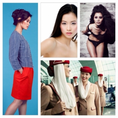 My, een van de modellen bij Hebbes castingbureau