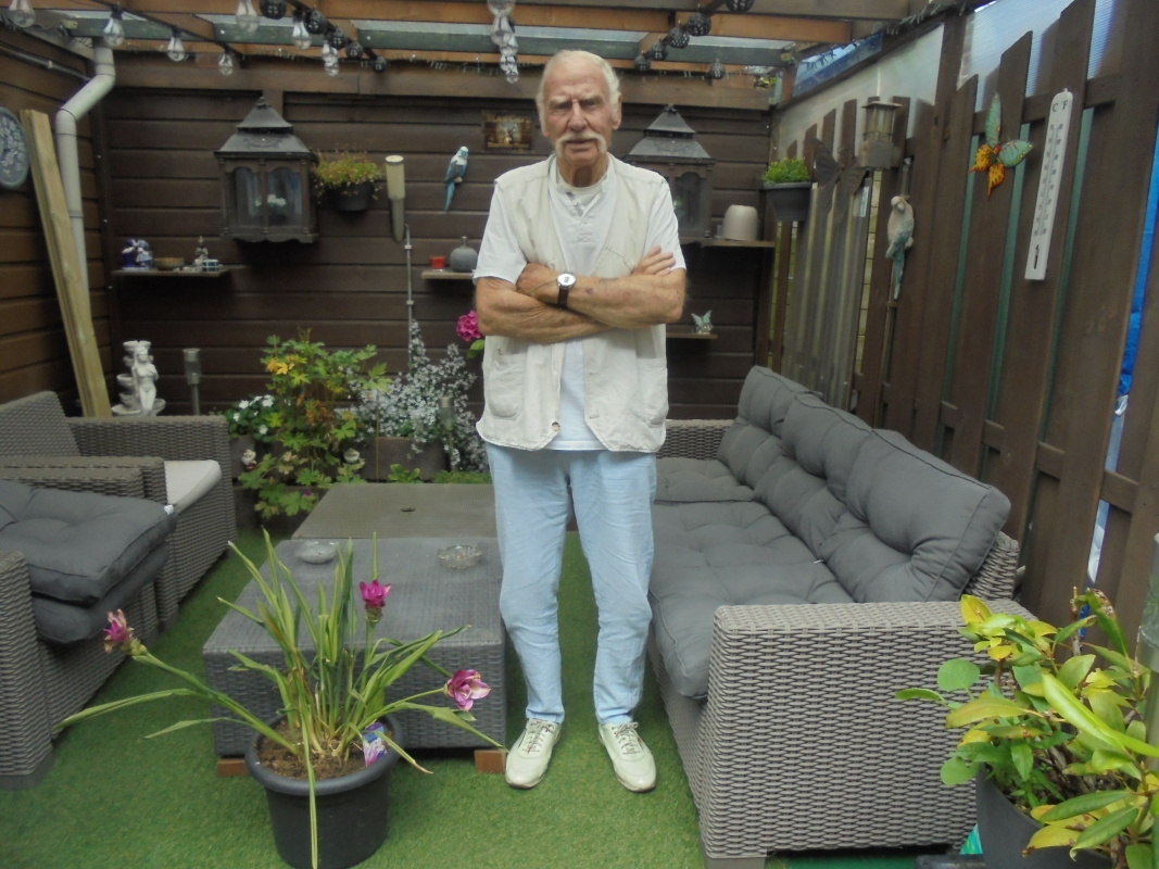 Carel, een van de modellen bij Hebbes castingbureau