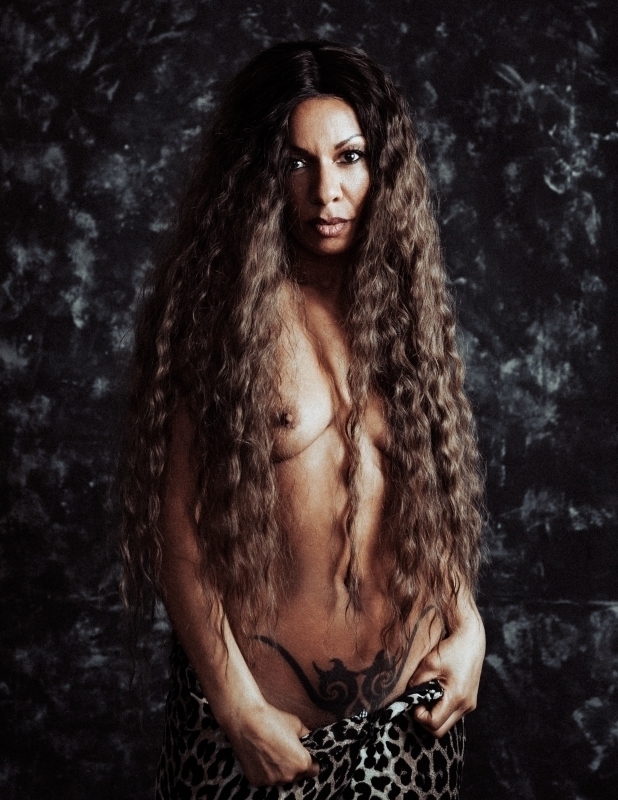 Bianca, een van de modellen bij Hebbes castingbureau
