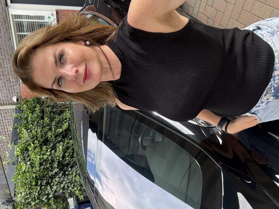 Bianca, een van de modellen bij Hebbes castingbureau