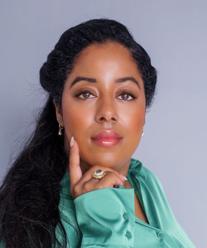Saïda, een van de modellen bij Hebbes castingbureau