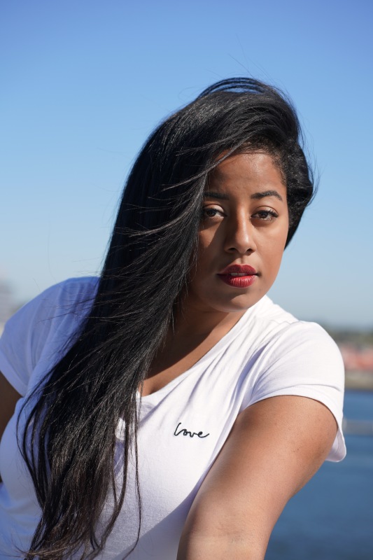 Saïda, een van de modellen bij Hebbes castingbureau