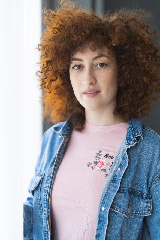 Judith, een van de modellen bij Hebbes castingbureau