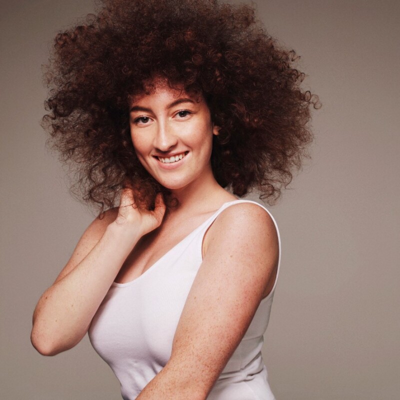 Judith, een van de modellen bij Hebbes castingbureau