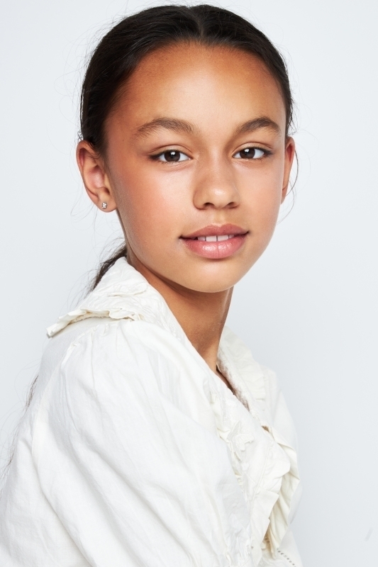 Nina, een van de modellen bij Hebbes castingbureau
