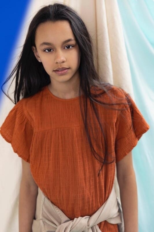 Nina, een van de modellen bij Hebbes castingbureau