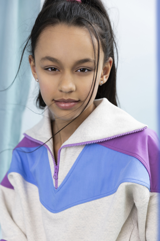 Nina, een van de modellen bij Hebbes castingbureau