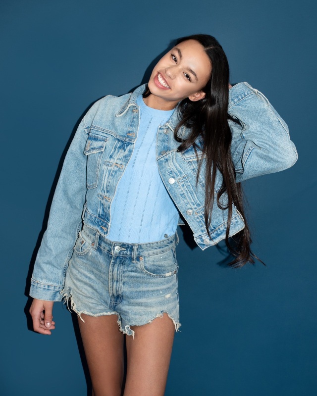 Nina, een van de modellen bij Hebbes castingbureau
