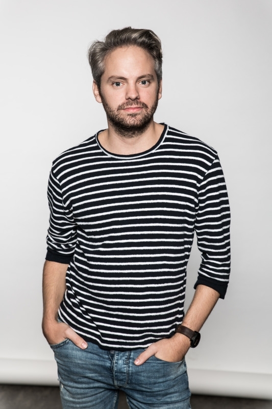 Tom, een van de modellen bij Hebbes castingbureau