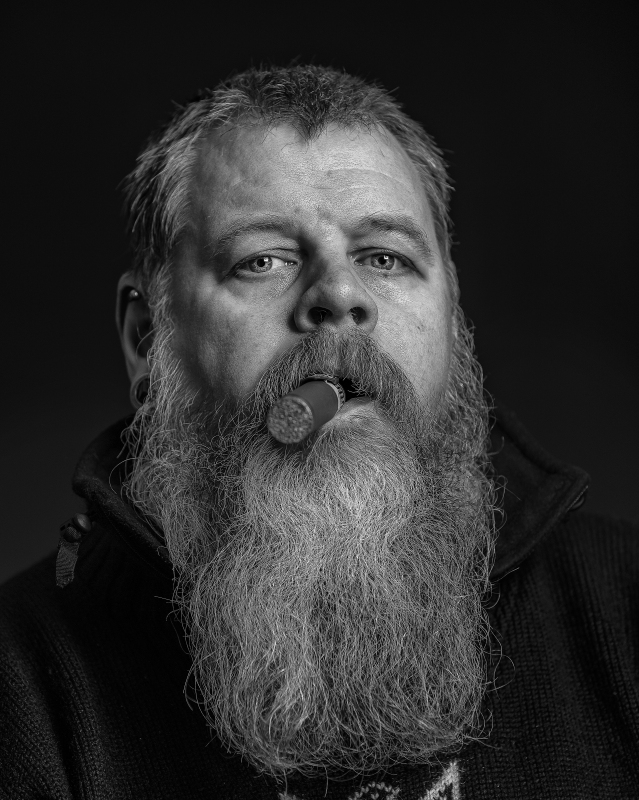 Jeroen, een van de modellen bij Hebbes castingbureau