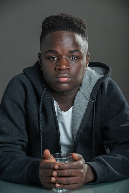 Siyabonga, bij Hebbes casting bureau
