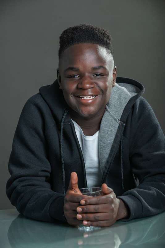 Siyabonga, ingeschreven bij hèt castingbureau van Nederland