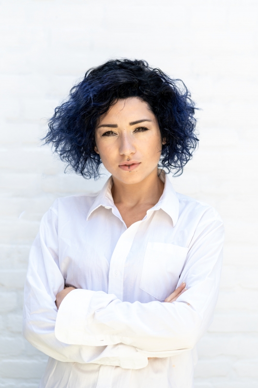 Farah, een van de modellen bij Hebbes castingbureau