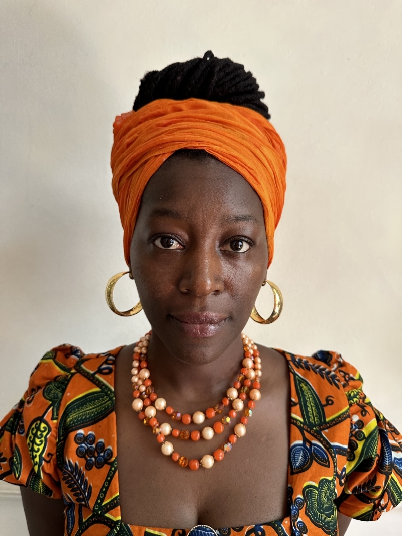 Jolanda Mensah, een van de modellen bij Hebbes castingbureau