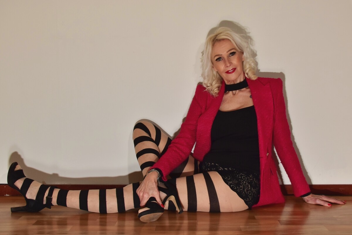Angeline, een van de modellen bij Hebbes castingbureau