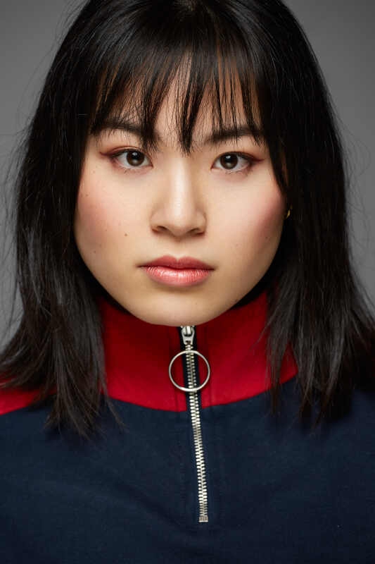 Jun Jun, een van de modellen bij Hebbes castingbureau