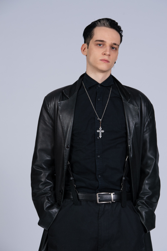 Benjamin, een van de modellen bij Hebbes castingbureau
